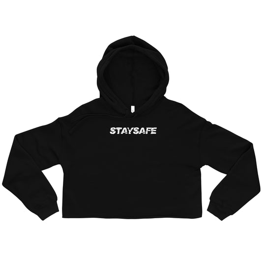 Crop Stay Safe Hoodie